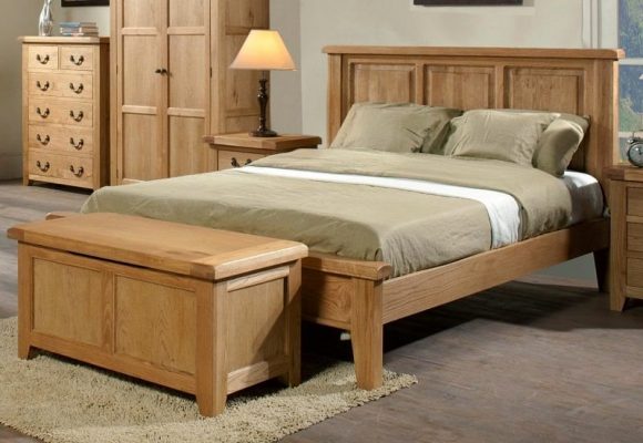 Giường mua bán, sản xuất, thi công mua gỗ sồi Tuy Hoà, Phú Yên đẹp