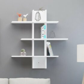Kiểu giá sách mua bán, sản xuất, thi công gỗ veneer Tuy Hoà, Phú Yên đẹp (1)