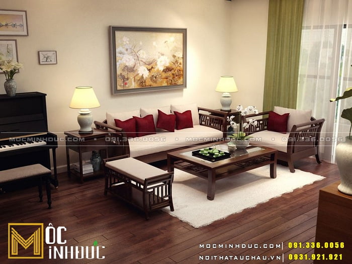 Nội thất gỗ hương lào Mua Bán sản xuất thi công Nội thất gỗ Lào (4)